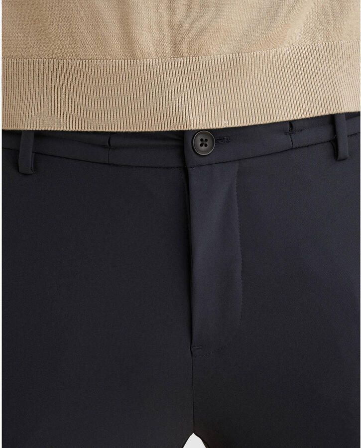 Vanguard V12 slim chino donkerblauw - Foto 2