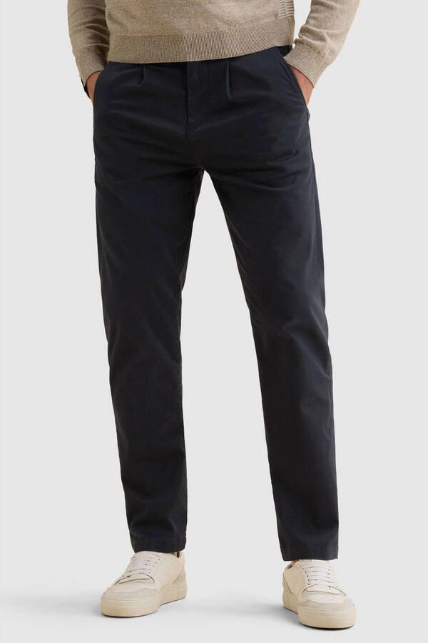 Vanguard V35 straight leg chino donkerblauw