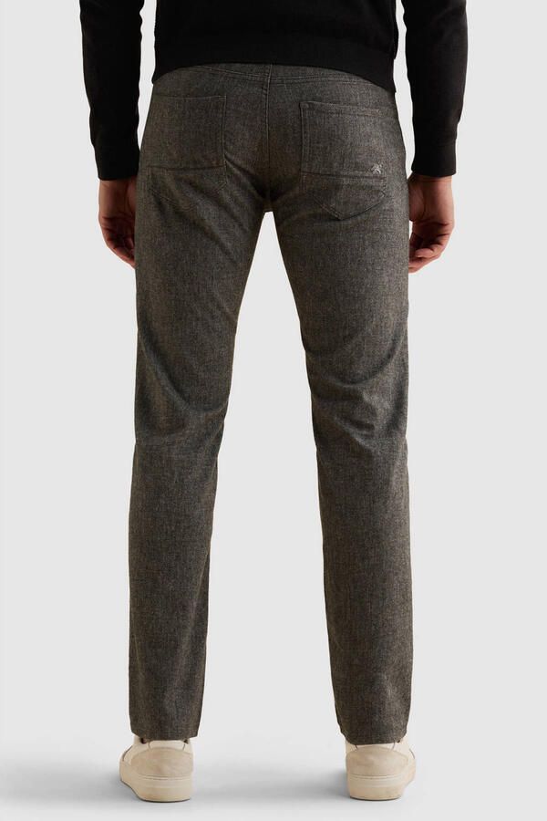 Vanguard V40 straight leg casual broek met melée dark night - Foto 3