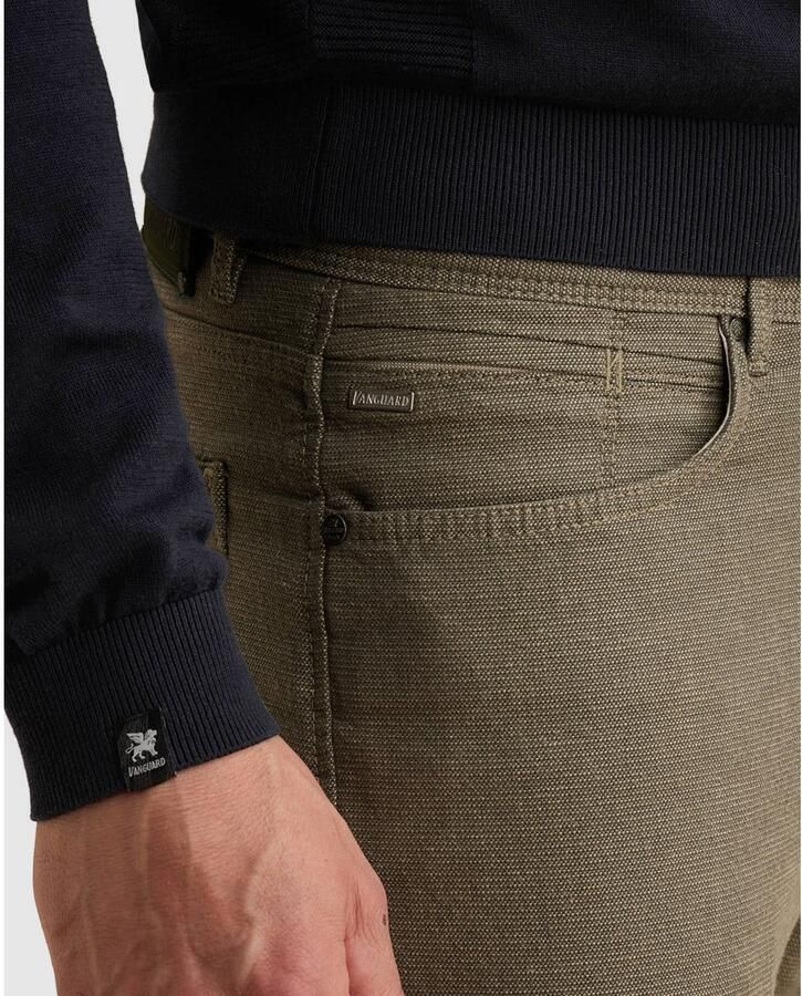 Vanguard V7 regular fit chino donkergroen - Foto 3