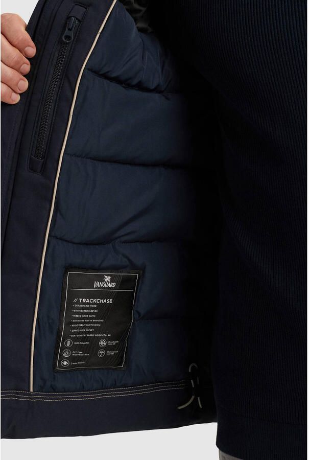 Vanguard Trainingsjack Jas Trackchase Navy - Foto 1