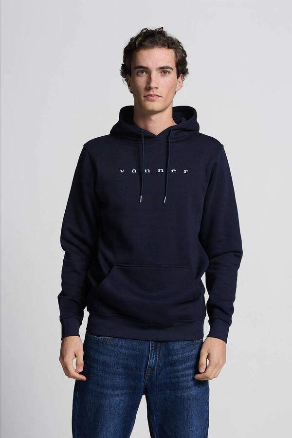 Vänner hoodie donkerblauw