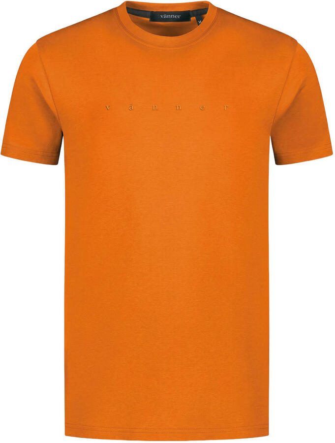 Vänner oversized T-shirt oranje