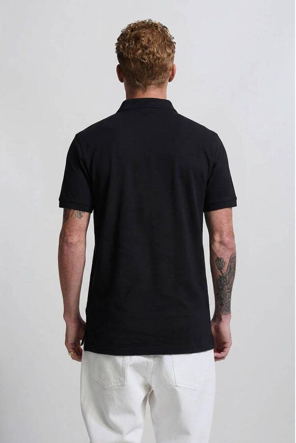 Vänner regular polo zwart
