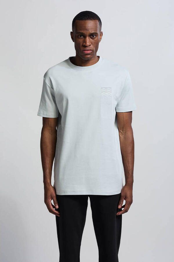 Vänner relaxed T-shirt lichtgrijs