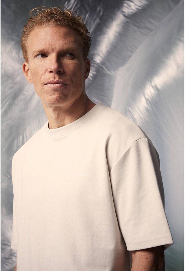 Vänner relaxed T-shirt met backprint beige - Foto 2