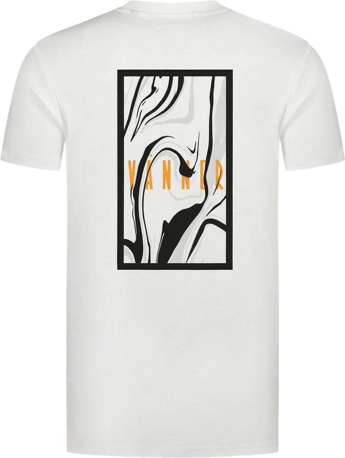 Vänner relaxed T-shirt met backprint wit - Foto 2