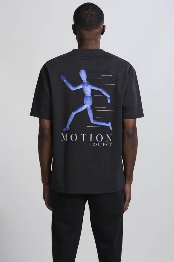 Vänner relaxed T-shirt met backprint zwart - Foto 2