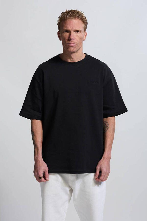 Vänner relaxed T-shirt zwart
