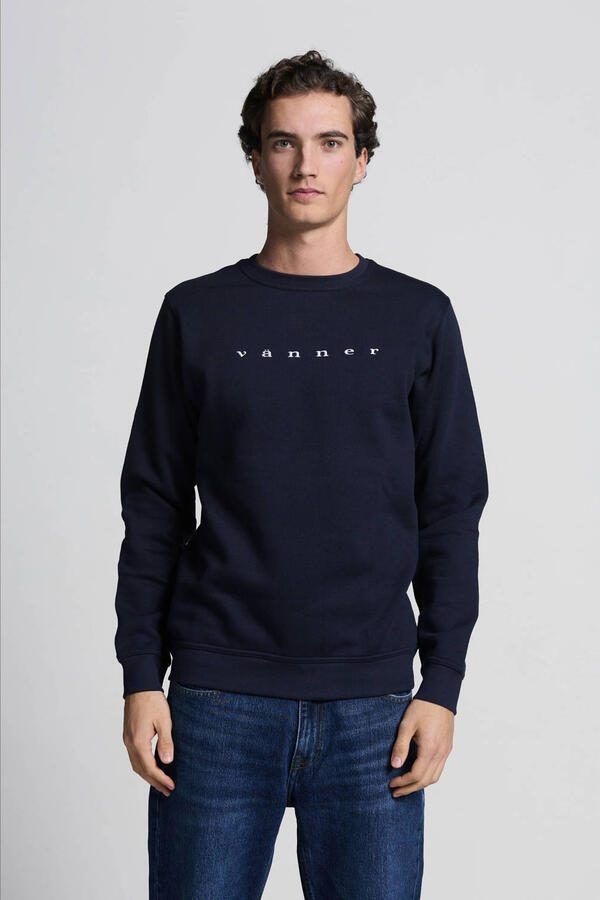Vänner sweater donkerblauw - Foto 2