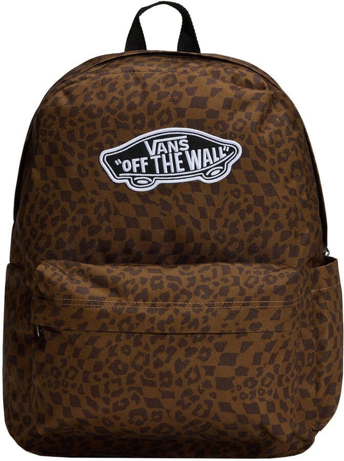 VANS rugzak Old Skool met panterprint bruin - Foto 3