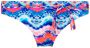 Venice Beach bikinibroekje met all over print blauw roze - Thumbnail 1