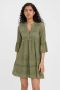 VERO MODA A-lijn jurk VMHONEY met kant groen - Thumbnail 1