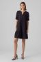 Vero Moda Knielange jurk met V-hals model 'NATALI' - Thumbnail 1