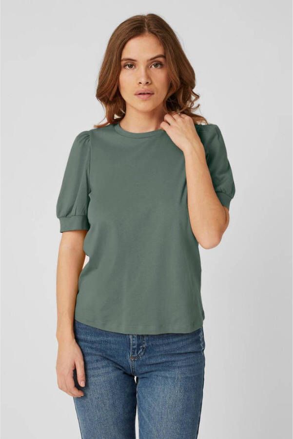 VERO MODA AWARE by top VMKERRY van biologisch katoen groen
