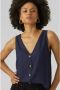VERO MODA blouse VMBUMPY donkerblauw - Thumbnail 1