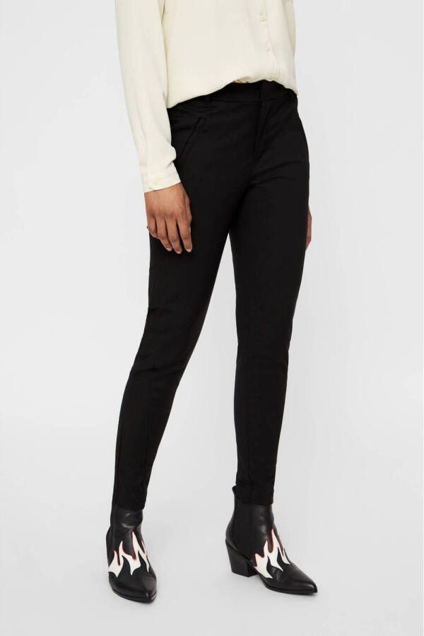 Vero Moda Vmvictoria NW Antifit Ankle Pants N: Zwart | Freewear Zwart Black Dames
