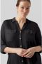 Vero Moda Curve Overhemdblouse VMBUMPY L S SHIRT NEW CURVE GA NOOS - Thumbnail 1