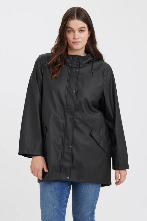 Vero Moda Curve Outdoorjack VMCMALOU COATED JACKET CUR NOOS