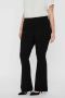 Vero Moda Curve Jerseybroek VMCKAMMA MW FLARED JERSEY PANT CUR NOOS - Thumbnail 1