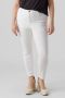 VERO MODA CURVE high waist skinny jeans bright white - Thumbnail 1