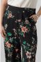 VERO MODA CURVE high waist wide leg VMEASY met panterprint zwart roze - Thumbnail 1