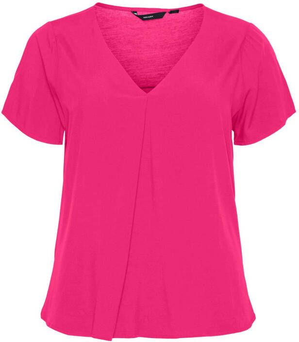 Vero Moda Stijlvolle en Comfortabele T-Shirts Roze Dames