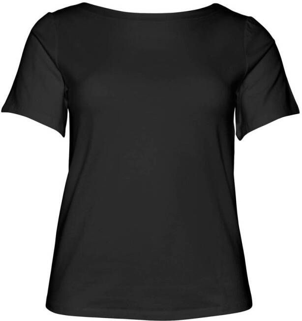 Vero Moda Curve T-shirt VMVANDA gemaakt van mix van zacht katoen en modaal
