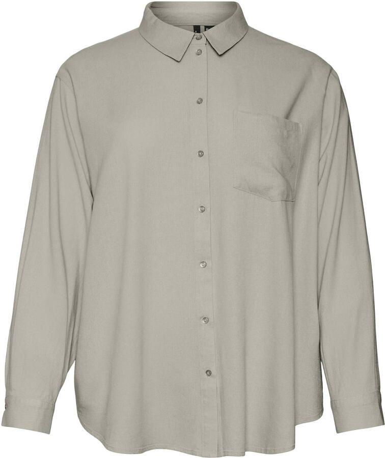 Vero Moda Curve Overhemdblouse VMCMYMILO LS SHIRT WVN GA NOOS CUR - Foto 2