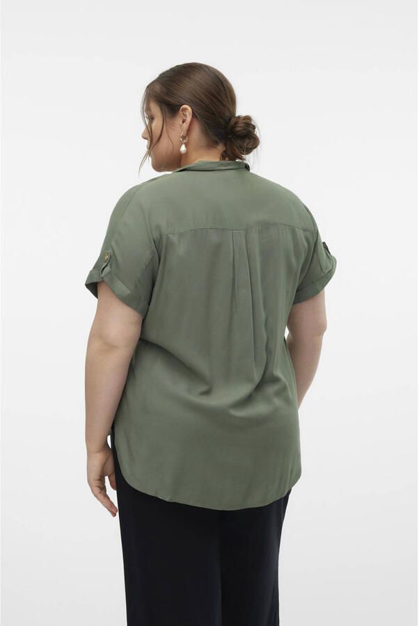 Vero Moda Curve Blouse met korte mouwen