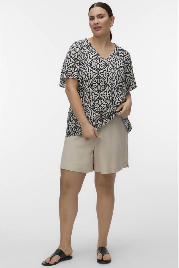 VERO MODA CURVE gebloemde blousetop - Foto 3
