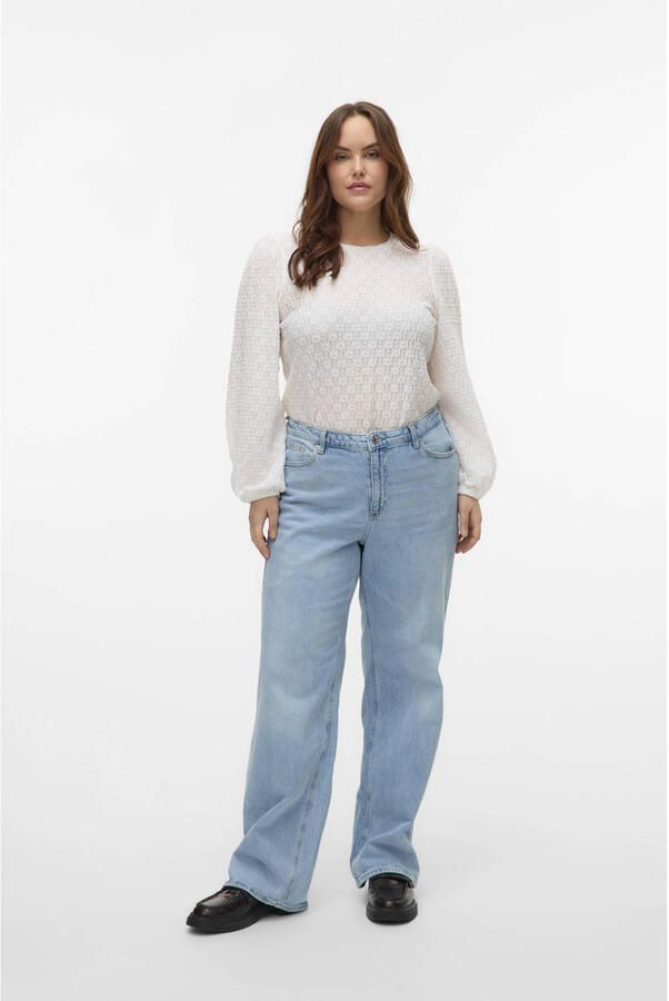 Vero Moda Curve High-waist jeans VMCTESSA HR WIDE J RA339 GA CUR NOOS - Foto 2