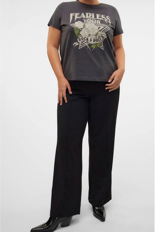 Vero Moda Curve Legging met hoge taille VMCBECKY HW WIDE PULL ON PANT NOOS CUR - Foto 2