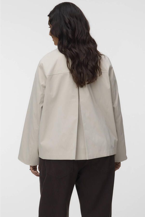 VERO MODA CURVE jas Plus Size beige - Foto 2