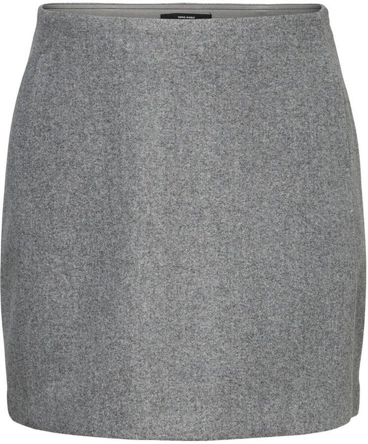 VERO MODA CURVE mini rok grijs - Foto 2