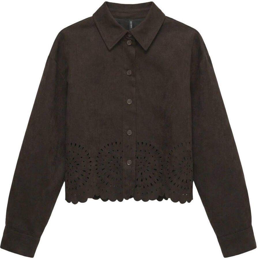 VERO MODA CURVE Plus Size blouse bruin