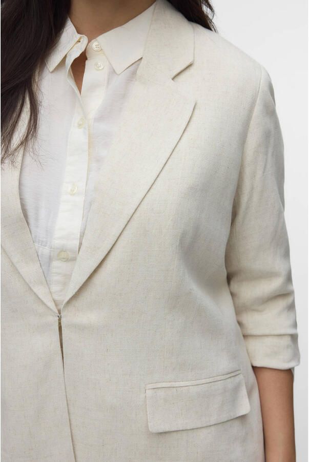 VERO MODA CURVE regular blazer wit - Foto 2
