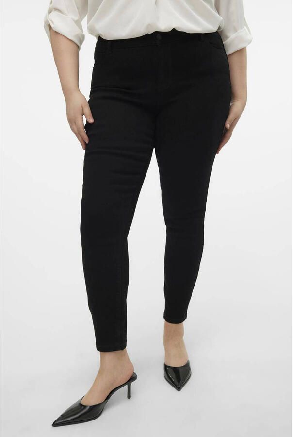Vero Moda Curve Skinny fit jeans VMCELLY MR SKINNY JEANS BLK CUR NOOS - Foto 3