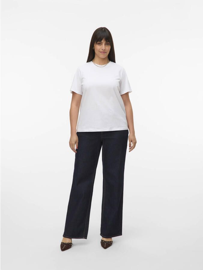 Vero Moda Curve Shirt met korte mouwen VMPAULINA SS T-SHIRT GA JRS NOOS CUR - Foto 2
