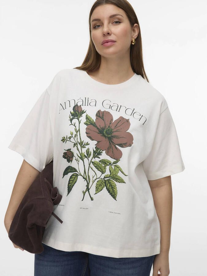 VERO MODA CURVE T-shirt ecru
