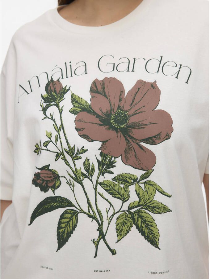 VERO MODA CURVE T-shirt ecru - Foto 2