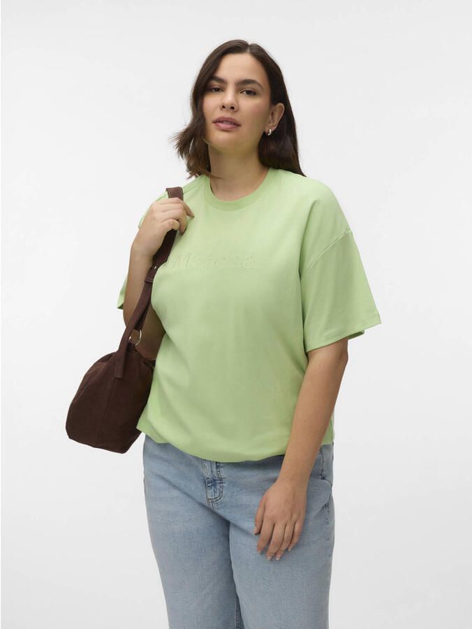 VERO MODA CURVE T-shirt groen