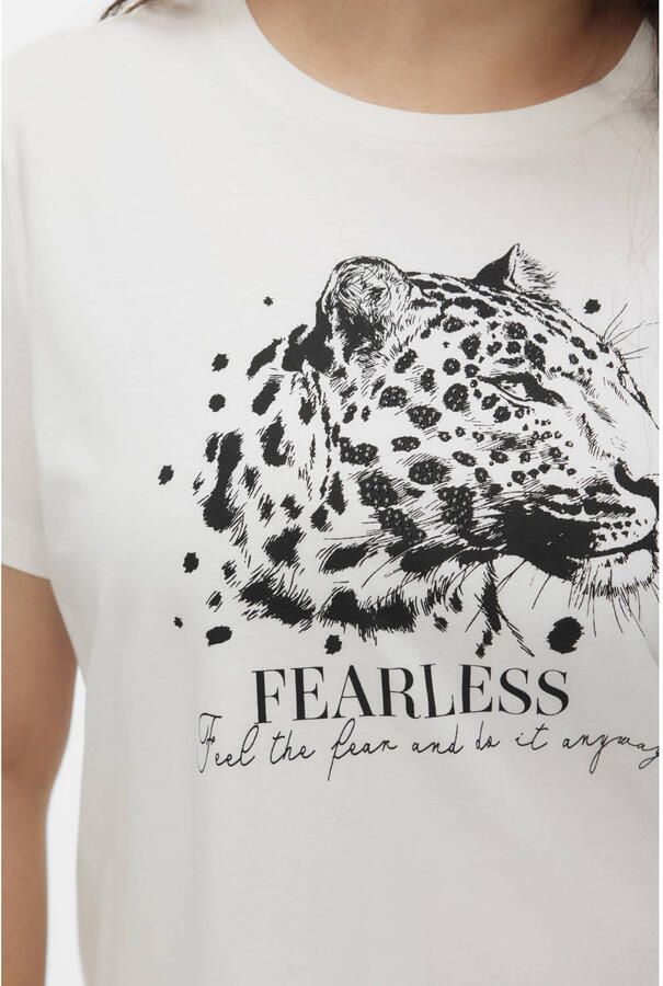 VERO MODA CURVE T-shirt wit - Foto 2