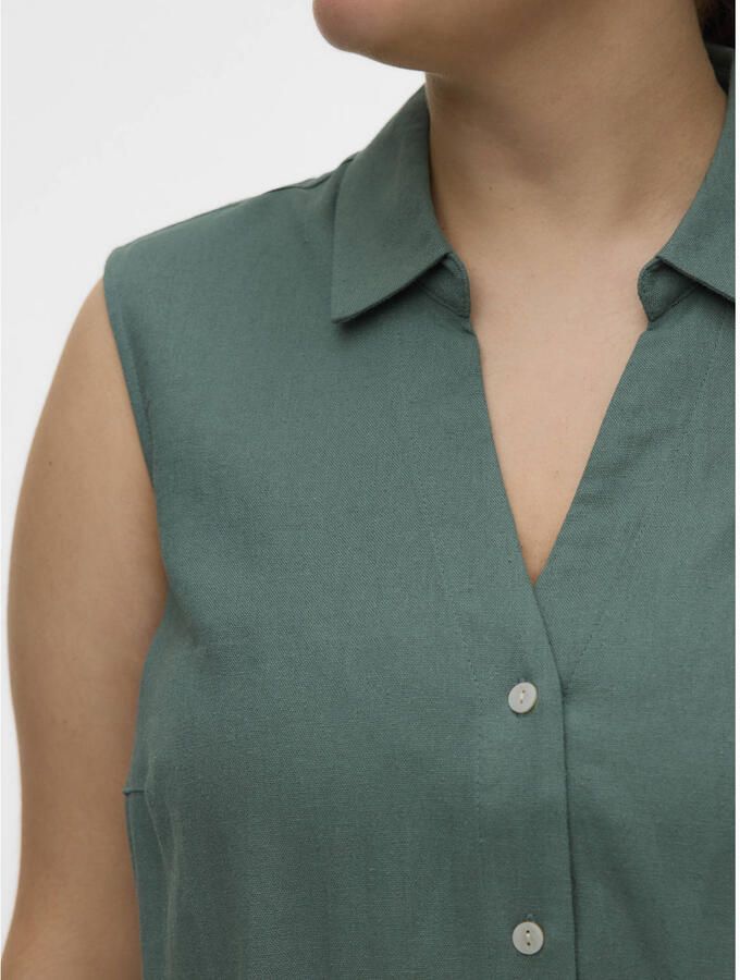 VERO MODA CURVE top groen - Foto 2