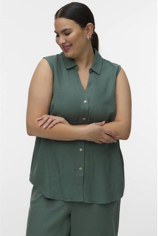 VERO MODA CURVE top groen