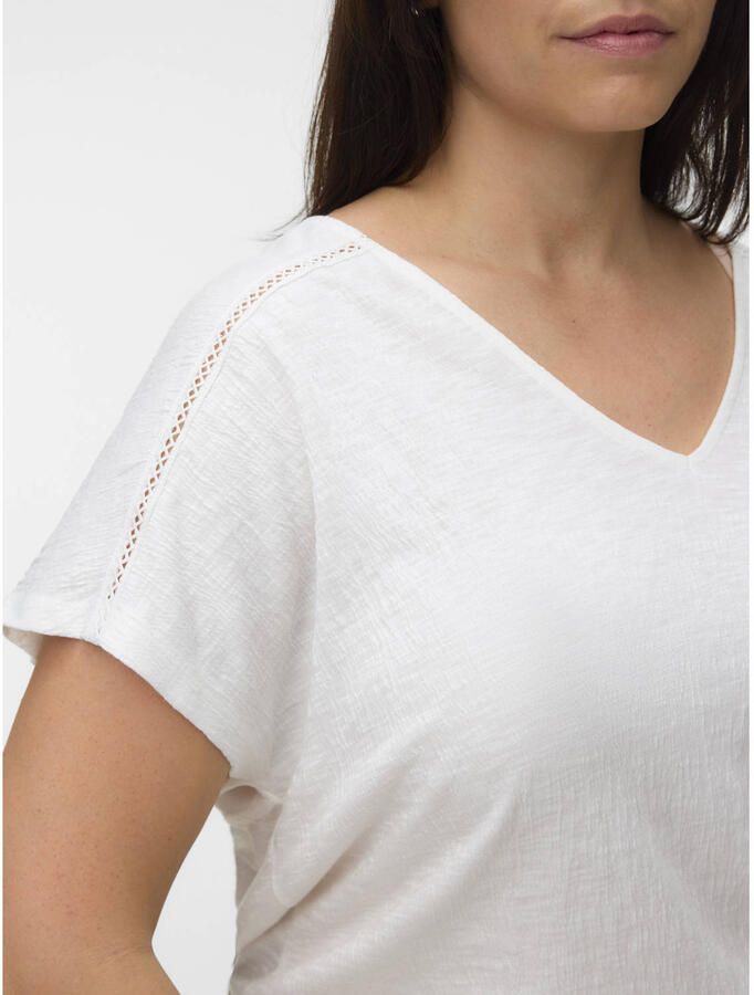 VERO MODA CURVE top wit - Foto 2