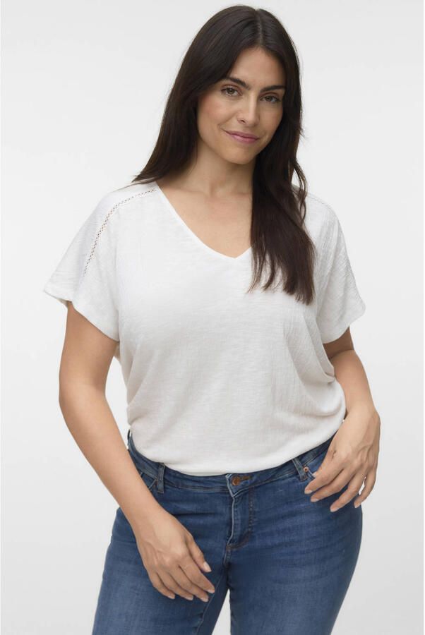 VERO MODA CURVE top wit