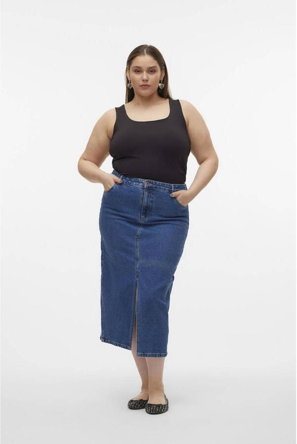 Vero Moda Curve Tanktop VMCMILLION SL SQUARE TOP JRS NOOS CUR