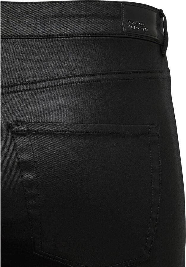 VERO MODA CURVE Vmcflash Mr Skinny Coated Pants Cur skinny jeans zwart - Foto 2