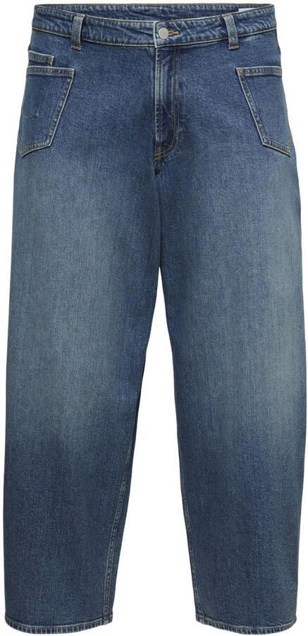 VERO MODA CURVE Vmczelda Hr Pockeet Barrel jeans mediumblauw - Foto 2